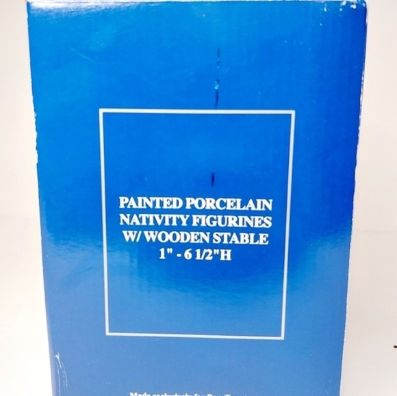 Bon Ton Nativity‎ Set Handcrafted and Porcelain Collectible Original Box - Picture 6 of 7